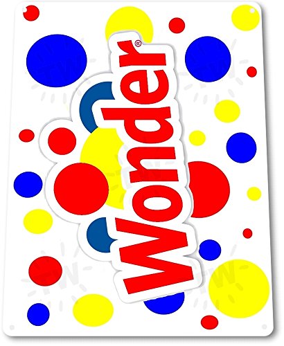 Tinworld Tin Sign Wonder Bread Retro Store Metal Sign Decor Kitchen Cottage Farm B398