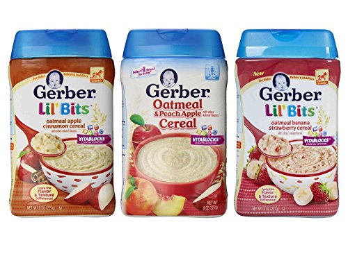 gerber oatmeal apple cinnamon