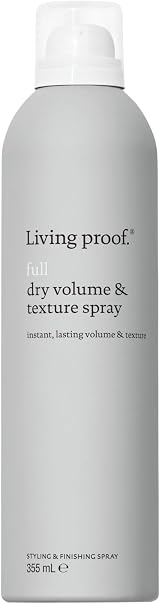 Living Proof Full Dry Volume Texture Spray for Fine Hair Heat Protection 210C view 1
