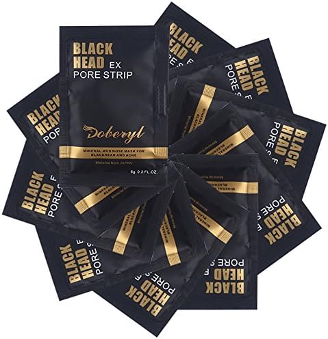 Blackhead Remover Mineral Mud Material Deep Cleansing Skin Remove Blackheads (20pcs)