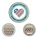 Original Stick'Nsnap (TM) 18 Baby Monthly Necktie Onesie Stickers - “Under The Blue Sea” (TM). Marine, Nautical Theme, Milestones for 12 Months +6 Bonus - Best Baby Shower Gift!