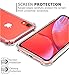 Speira Transparent Clear Case [Soft] with Reinforced Corners, [Anti-Discoloration] [No-Slip Grip] Compatible with iPhone XR