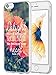 6S Case Christian,Hungo Soft TPU Silicone Cover Case Compatible with iPhone 6/6S Bible Verse Sayings Delight Yourself in The Lord & he Will give You The Desires of Your Heart/Psalm 37:4