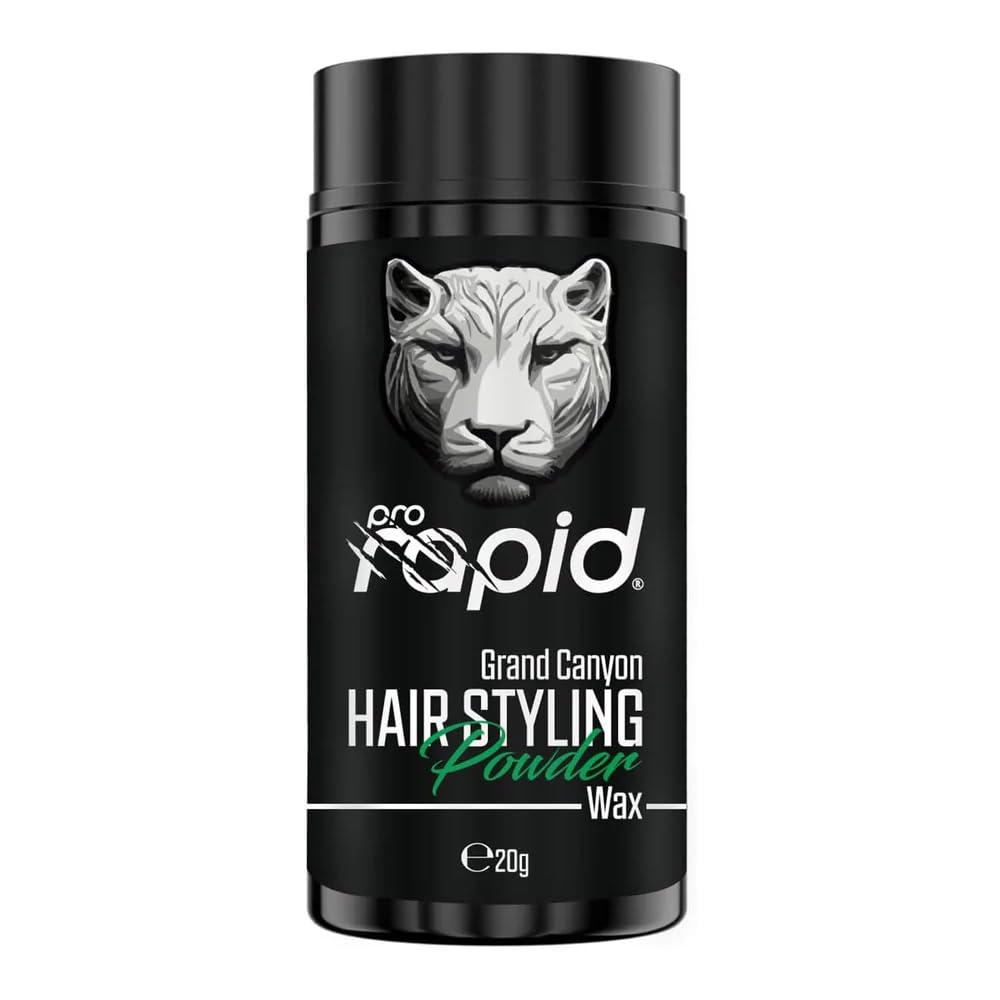 Pro Rapid Hair Powder Grand Canyon 20g – Hair Styling Powder for Men, Matte Texture & Volume, Natural Finish, Lightweight Hold