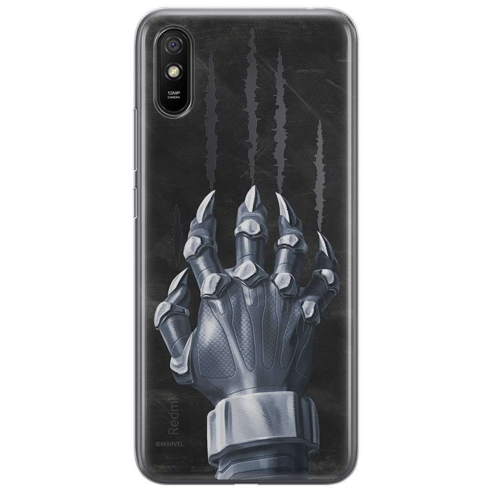 ERT GROUP mobile phone case for Xiaomi REDMI 9A original and officially Licensed Marvel pattern Black Panther 014 optimally adapted to the shape of the mobile phone, case made of TPU