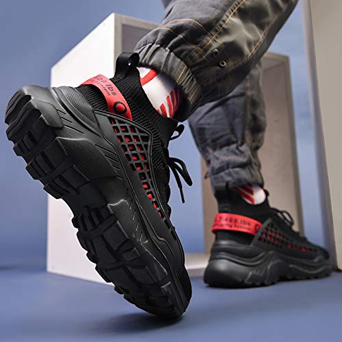 SANNAX Mens Fashion Sneakers Walking Shoes Sports Shoe Vogue Stylish