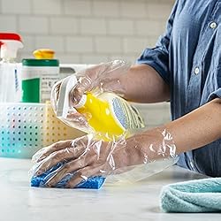 Comfy Package 250 Count Disposable Poly Plastic