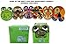 Hefty Zoo Pals Rainforest Paper Plates-20 ct, 7.375 inch (Case of 8) =160 Plates (Discontinued by Manufacturer)-Animals Can Vary