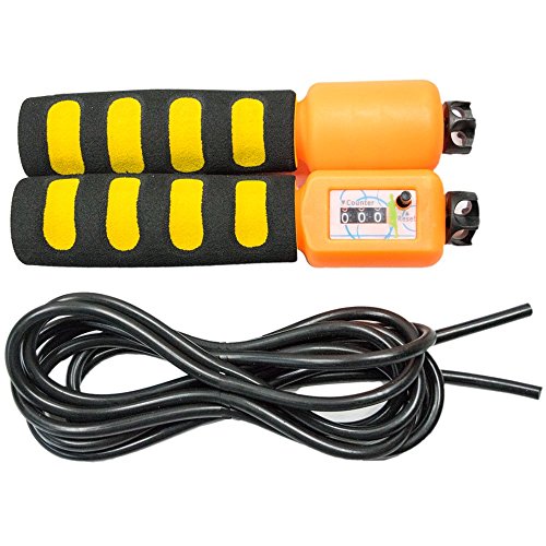 TukTek Super Jump Rope with Counter & Adjustable Length Kids First for Fun and Games Exercise Equipment Skipping Jump Rope for Adults Boys & Girls (1)