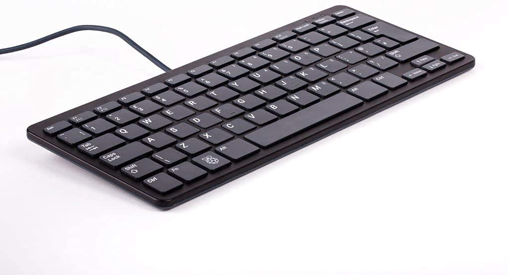 Raspberry Pi Keyboard - UK Layout (Black/Grey)
