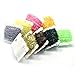 SAMSFX 90 Meters Fly Tying Materials Ice Chenille Flash Chenille Line Specific 9 Colors Assorted Small or Medium (9 Colors Chenille)