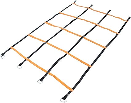 Kids Children Outdoor Gym Sports Climbing Net Ropes Backyard Game
