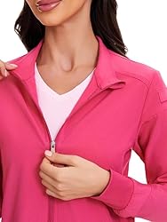 COZYFIT Scrub Jackets for Woman, Zip Front Nurse