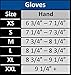 Neo-Sport 3MM & 5MM Premium Neoprene Five Finger Wetsuit Gloves with Gator Elastic Wrist Band. Use for All Watersports, Diving, Boating, Cleaning gutters, Pond and Aquarium Maintenance.