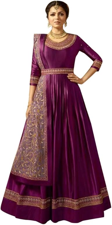 long gown purple