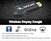 [Upgraded] Miracast Dongle, Foxcesd 5G Wireless Display Stick HDMI Adapter Receiver Streaming Media Share Videos Images Docs from iPhone, iPad, Samsung Android Smart Devices to TV, Monitor or Beamer
