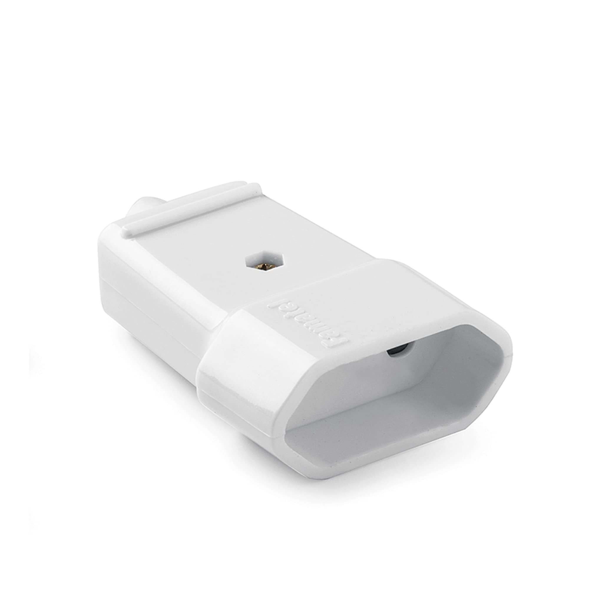 FAMATEL Socket Without TT | 10A | 250V | Ivory White