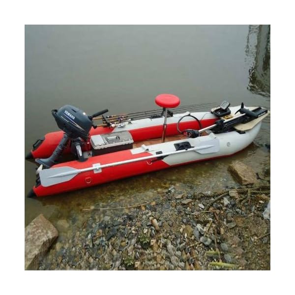 BRIS-141-FT-INFLATABLE-KAYAK-BOAT-FISHING-TENDER-POONTON-BOAT-WITH-AIR-DECK-FLOOR