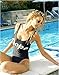 Women's Letter Print Backless One Piece Monokini Bikini