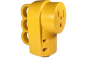 Suplevel NEMA 6-50R Receptacle, 50 Amp 3-Prong 250 Volt Welder Replacement Female Plug Heavy Duty, ETL Listed