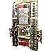 Clutter Keeper Deluxe Hanging Gift Wrap Storage Organizer (Extra Wide)