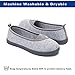 FootTech Women House Slippers Memory Foam Lightweight Anti-Skid Comfort Cotton Home Shoes Designed by