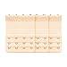 FILLIXAR Women Ladies Soft Comfortable Elastic Bra Extender 4 Hooks 3 Row 3 Pack (All Nude)-43 inches