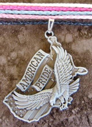 American Pride Eagle Necklace AS - Brand New