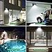 Solar Motion Sensor Lights Outdoor, Super Bright COB 36 LED Wireless Waterproof Solar Wall Outside Lighting, Solar Security Light for Porch Patio Yard Deck Stairway Driveway (2 Packs)