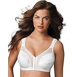 Playtex 18 Hour 'Easier On' Front-Close Wirefree Bra with Flex Back_White_46C