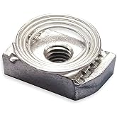 Channel Nut w/Top Spring, 3/8-16 in