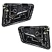 AutoandArt Brock Replacement Pair Set Inside Door Handles Textured Compatible with 4 Door Sidekick Tracker 8313056B015ES 83140-56B01-5ES