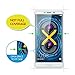 J&D Compatible for Huawei Honor 6X Glass Screen Protector (3-Pack), Not Full Coverage, Tempered Glass HD Clear Ballistic Glass Screen Protector for Huawei Honor 6X Glass Film