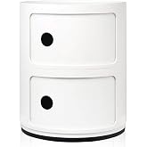 Kartell 4966/03 Componibili Drawers by Anna Castelli Ferrieri, Pack of 1, Opaque White