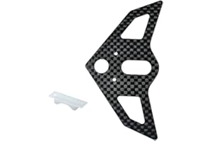 Microheli Carbon Fiber Horizontal Fin B Style - Blade 330X / 330S