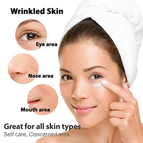 Gold Eye Gel Cream, Brightener with Hyaluronic Acid to Reduce Dark