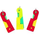 3Pcs Automatic Needle Threader, Upgraded Sewing Needle Threaders Automatic Threading Device for Hand Sewing, Small Eye Threader Tool for DIY Embroidery Cross Stitch Craft