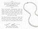 The Pearl Source Real Pearl Necklace for Women with 9-10mm AAA+ Quality Round White Freshwater Genuine Cultured Pearls | 18 inch Pearl Strand with 14K Gold Clasp