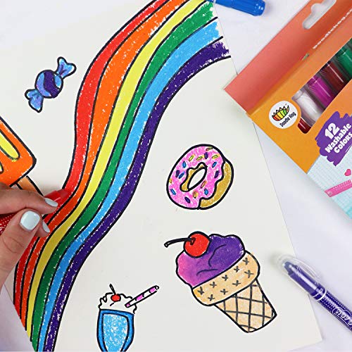 DOODLE HOG Not Your Ordinary Crayons, 3 in 1 Extraordinary Bolder ...