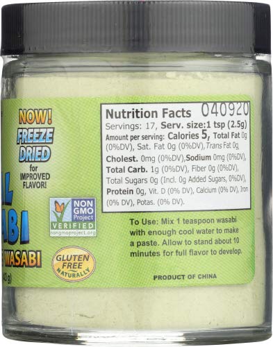 Sushi Sonic 100% Real Wasabi Powder, No Fillers, Non-GMO