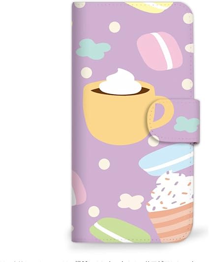 Amazon Mitas Xperia 1 Sov40 ケース 手帳型 マカロン イラスト パステル パープル 442 Sc 2341 Pr Sov40 家電 カメラ オンライン通販