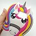 Rainbow Unicorn Samsung Galaxy S7 Case,Awin 3D Cute Cartoon Rainbow Unicorn Horse Animal Soft Silicone Rubber Case for Samsung Galaxy S7