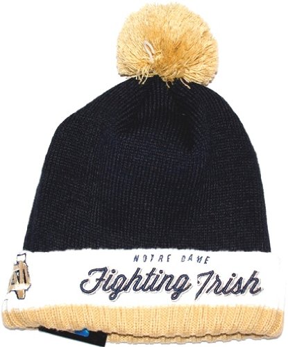 notre dame pom pom hat