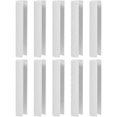 EXCEART Embroidery Frame Clip 10 Pack Plastic Embroidery Hoop Buckles for Cross Stitch Frame Bar Fixing Accessory for DIY Sewing and Home Craft Projects 3.93 X 0.70 X 0.70 in