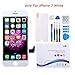 for iPhone 7 Screen Replacement 4.7 inch White, Compatible with iPhone 7 Digitizer LCD Touch Screen Display Assembly with Repair Tools kit and Screen Protector for iPhone 7 LCD Screen White