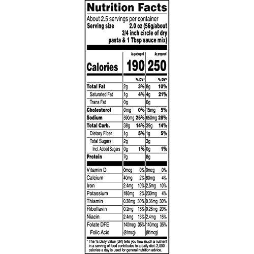 PASTA RONI BUTTER & GARLIC, 4.7-OUNCE BOXES (PACK OF 12)