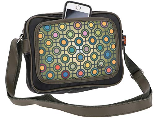 GURU SHOP Kleine Retro Schultertasche Fototasche - Modell 11, Herren/Damen, Synthetisch, 20x23x6 cm, Alternative… – Bild 5