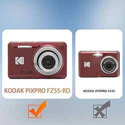 Tedubax Case for Kodak PIXPRO FZ55 - Soft Silicone