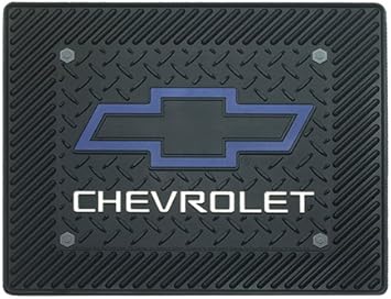 Amazon Com Plasticolor Chevy Blue Bowtie Utility Mat 14 Automotive