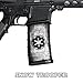 GunSkins AR-15 Mag Skin Camouflage Kit DIY Vinyl Magazine Wrap – Singles (BattleWorn Snow Trooper)